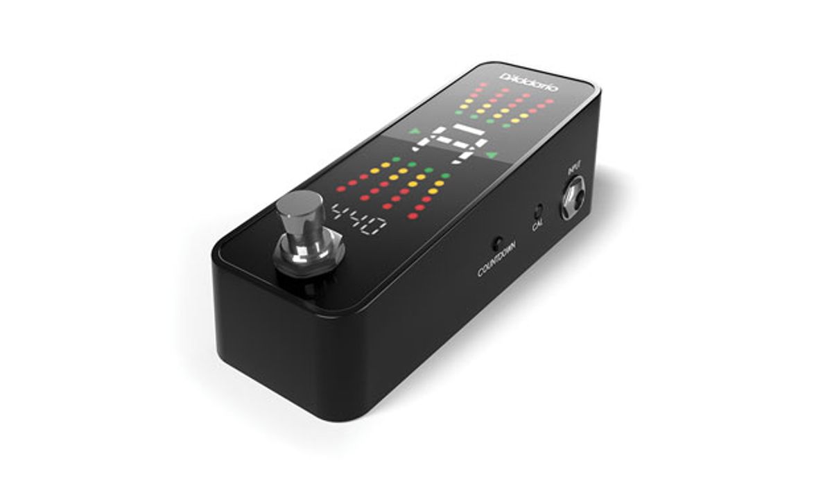 D’Addario Launches the Chromatic Pedal Tuner+