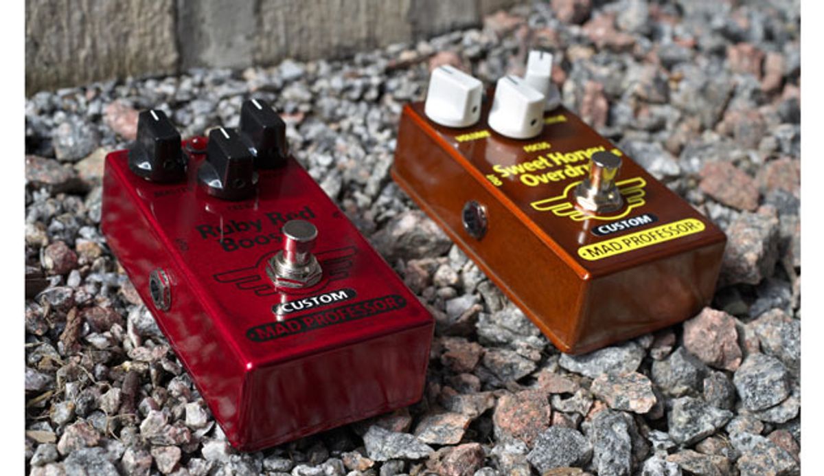 Mad Professor Amplification Releases Limited-Edition Modded Pedals