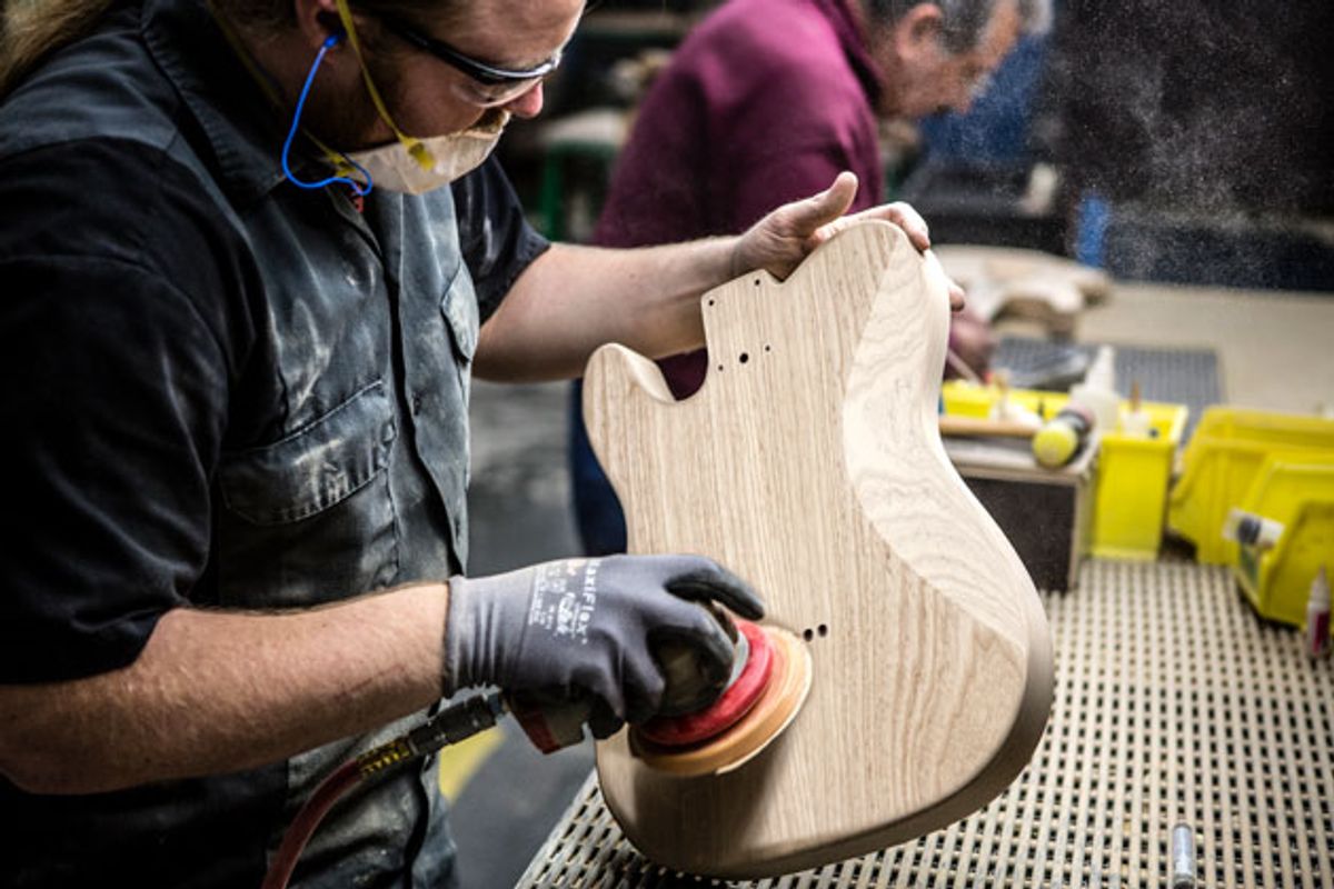 Fender to Discontinue Using Ash in Production Models