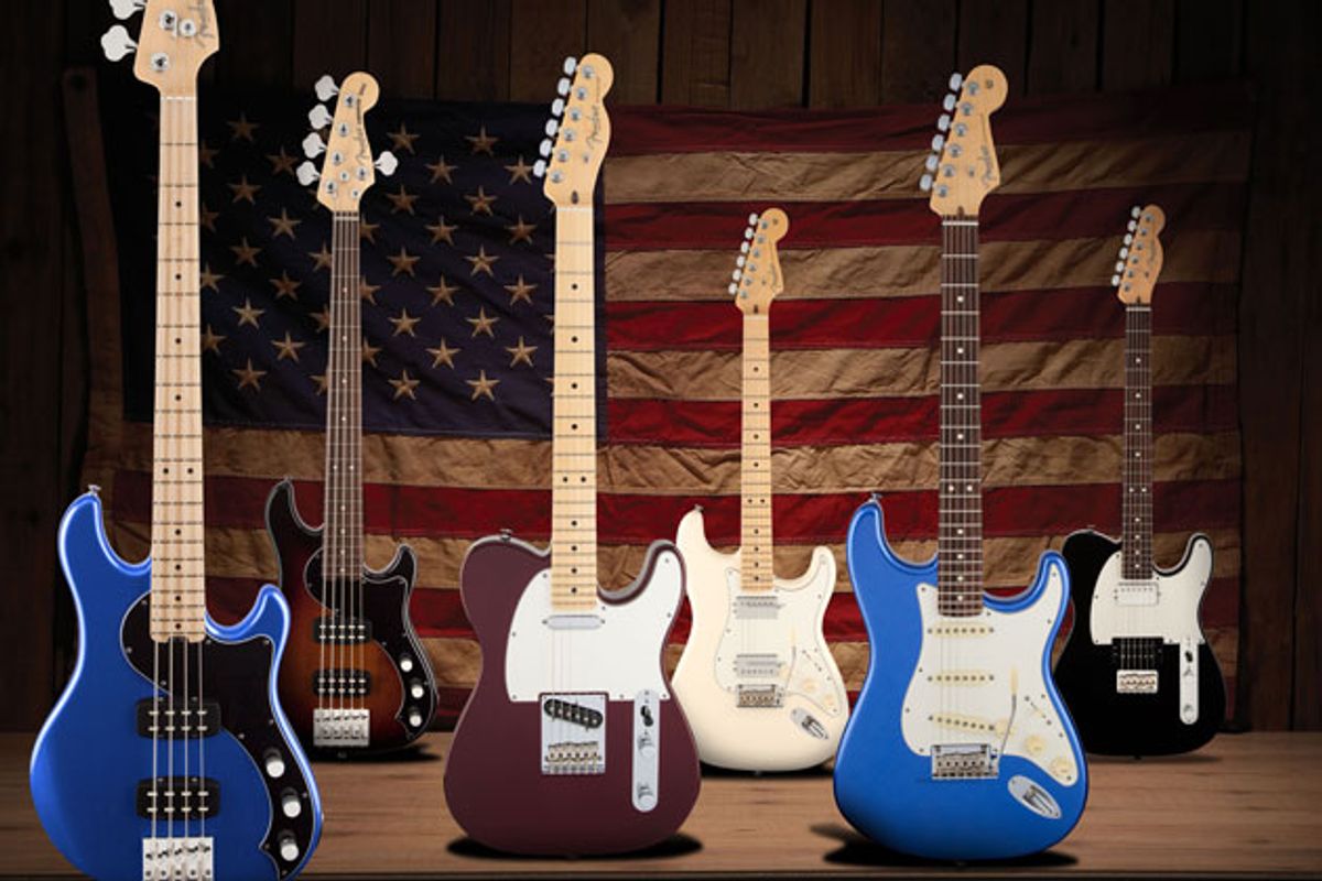 Fender Expands American Standard Series