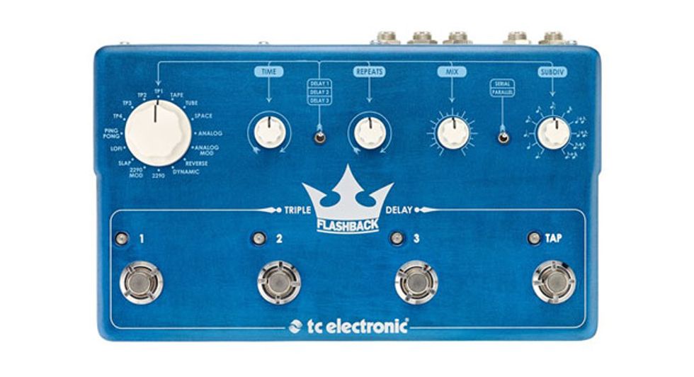 TC Electronic Unveils the Flashback Triple Delay