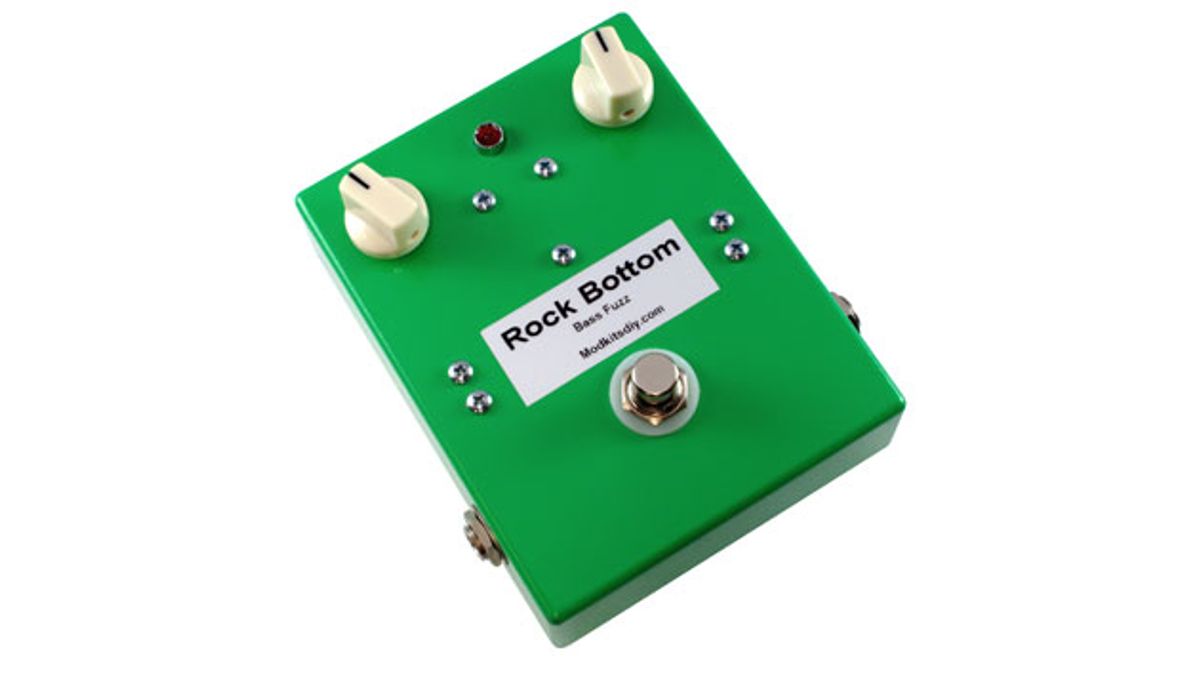 MOD Kits DIY Unveils the Rock Bottom Bass Fuzz Pedal Kit