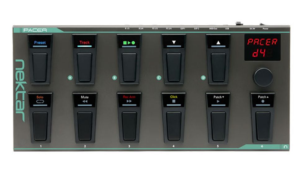 Nektar Technology Launches the Pacer MIDI Footswitch Controller