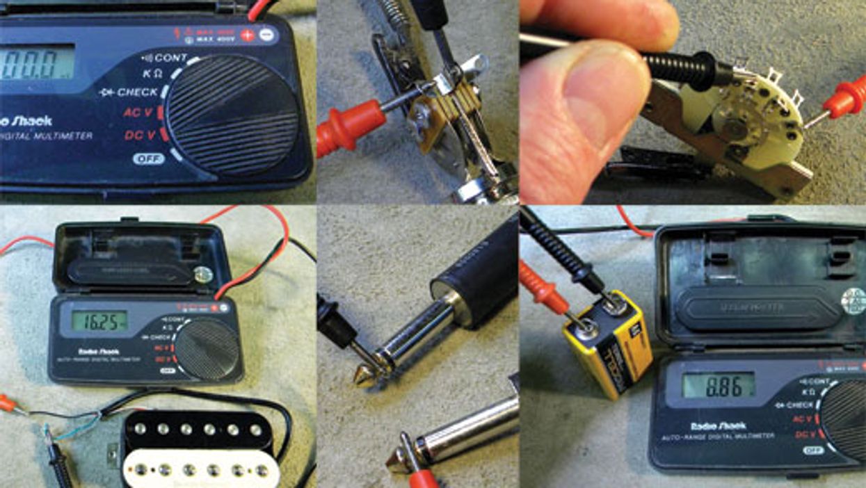Guitar Shop 101: Five Ways to Use a Digital Multimeter