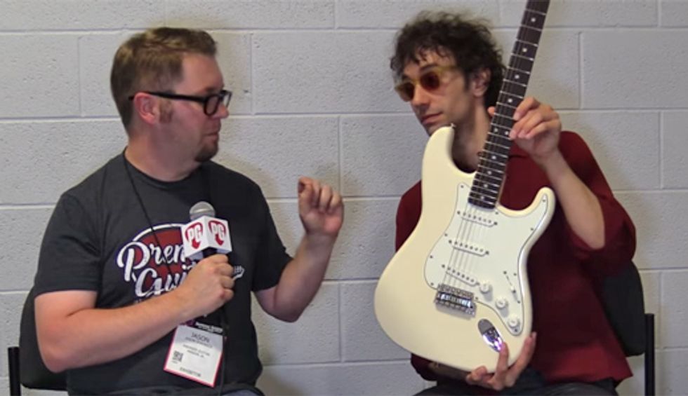 SNAMM '18 - Fender Albert Hammond Jr Signature Stratocaster