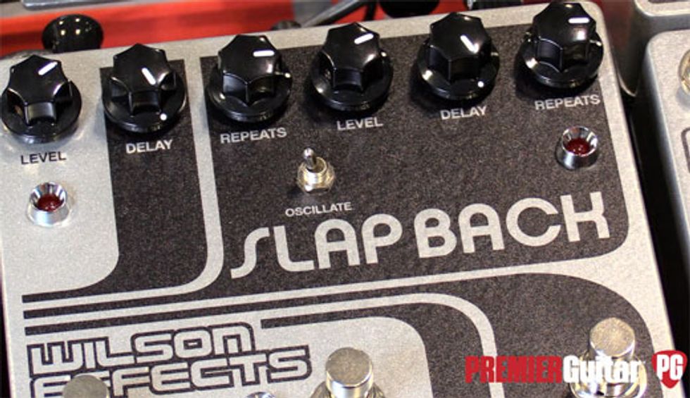 SNAMM '18 - Wilson Effects Slapback and Rippah Wah