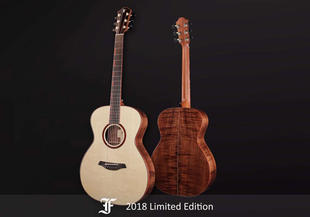 Furch Introduces the Furch Limited 2018 Acoustic Guitar