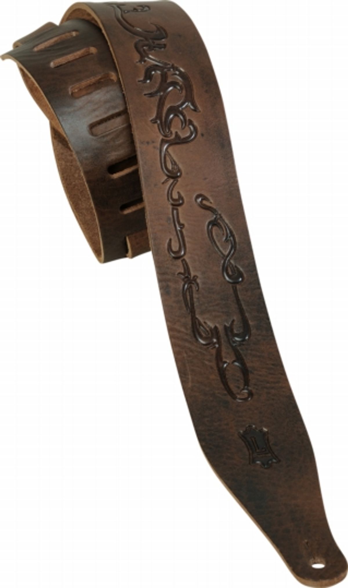 Levy's Leathers Introduces Distressed Leather Guitar Strap