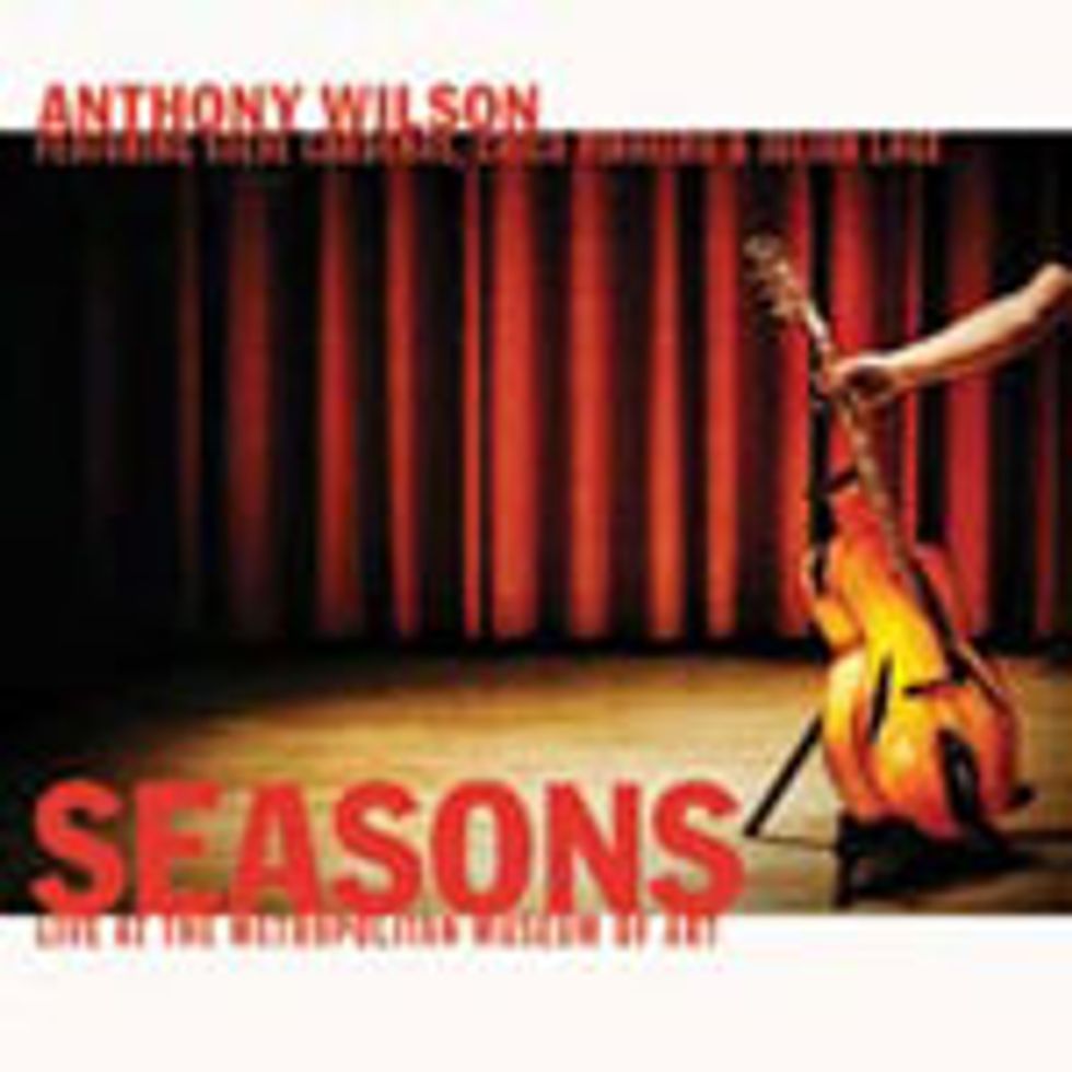 Album/DVD Review: Anthony Wilson - Seasons, Live at the Metropolitan Museum of Art