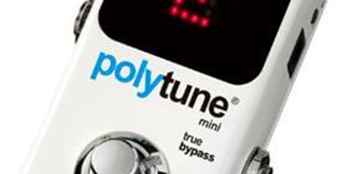 Mini Polytune Riser TC Electronic Introduces the PolyTune Mini - Premier Guitar