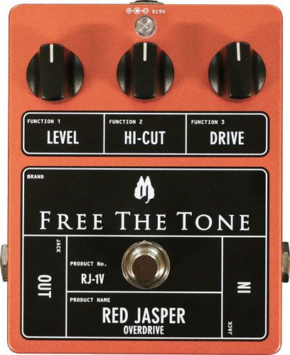 Free The Tone Introduces the Red Jasper Overdrive