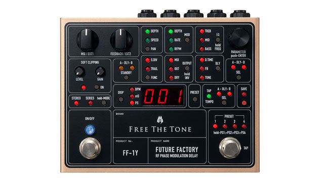 Free the Tone Announces the RF Phase Modulation Delay Future Factory FF-1Y