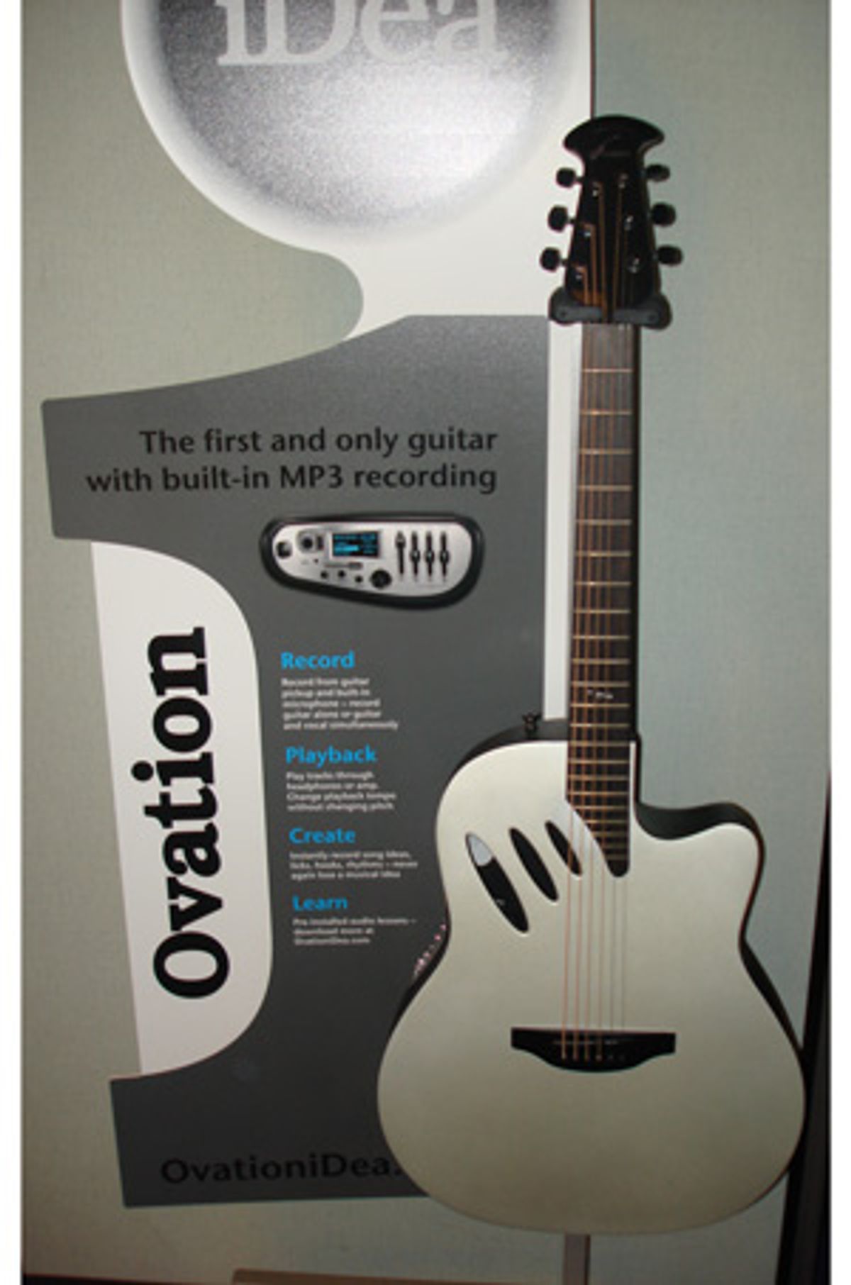 Ovation Releases iDea Guitar