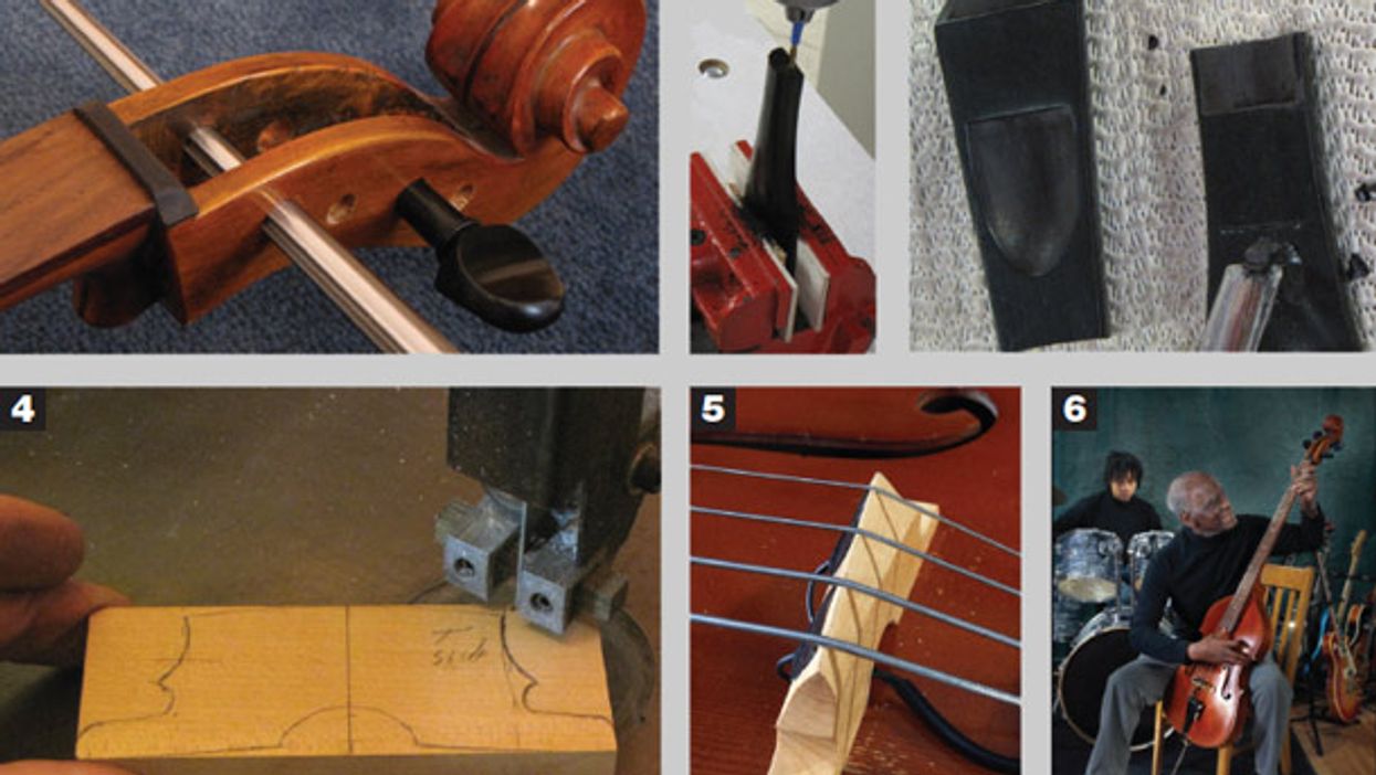 Restoring a Prototype Gibson Cello Bass, Pt. 2