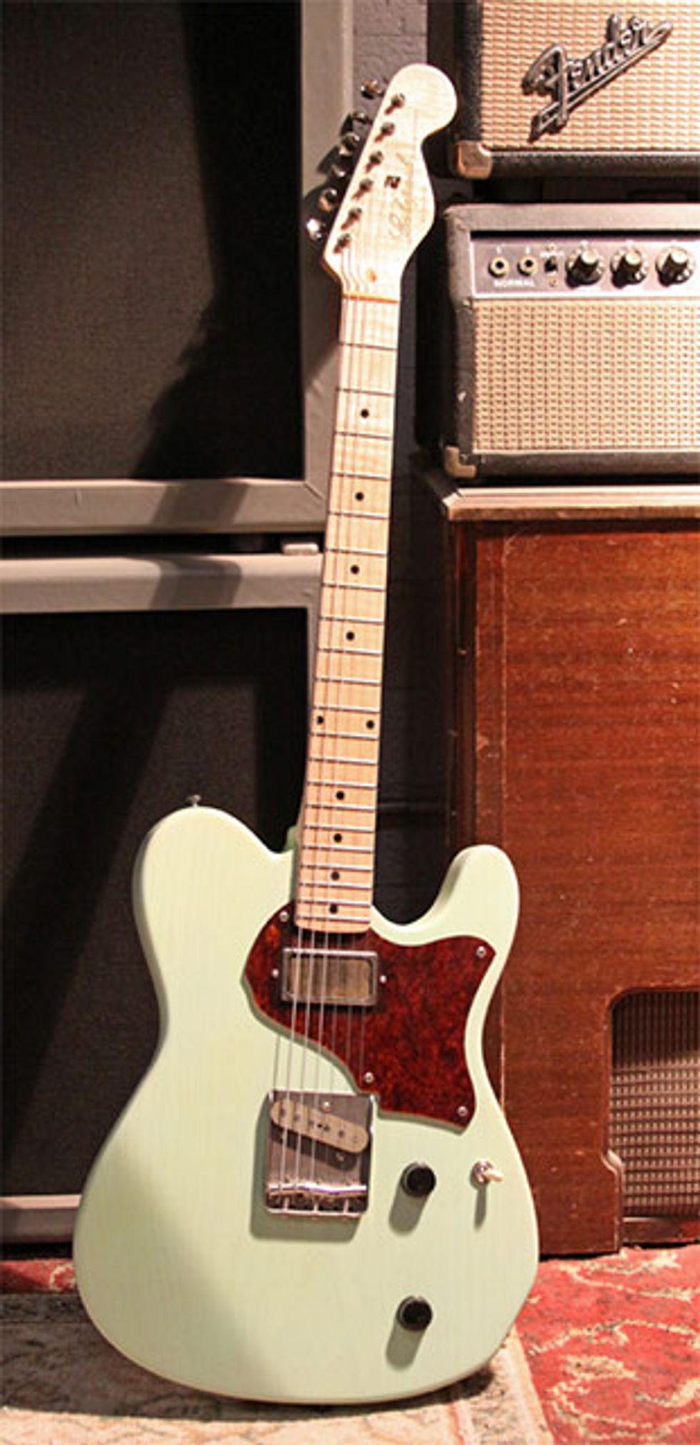 Echopark Guitars Releases Clarence "Gold Coil" Guitar