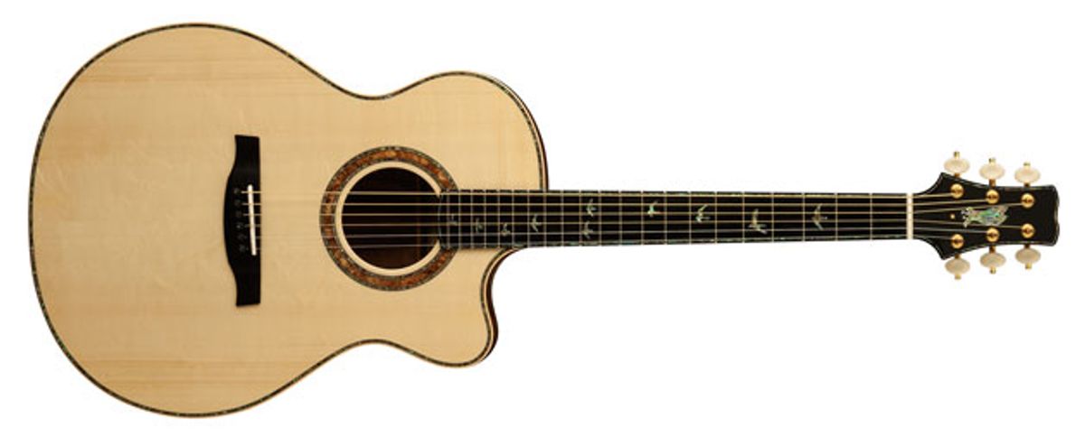 PRS Guitars Introduces the Private Stock Alex Lifeson Thinline Acoustic