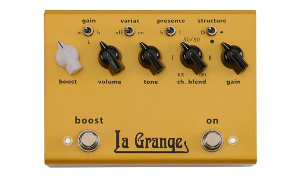 Bogner Unveils the La Grange Overdrive/Boost Pedal