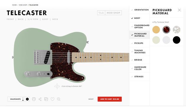 Fender Unveils the Mod Shop