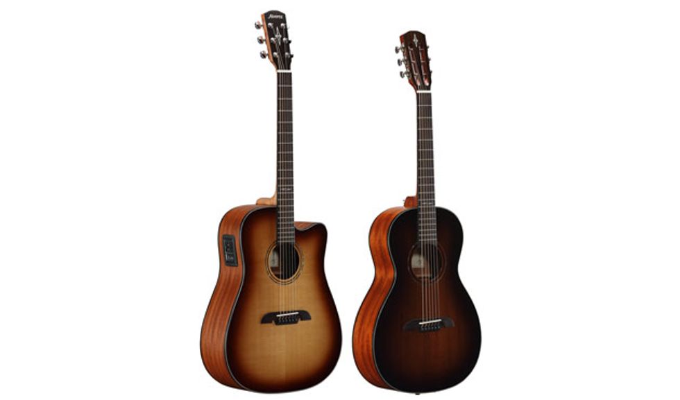 Alvarez Guitars Releases Artist Series Shadowburst Models