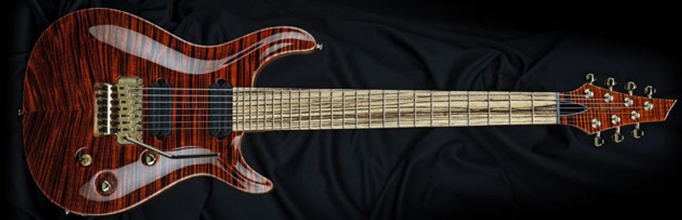 Carvin Guitars Introduces Zebrawood Fretboards