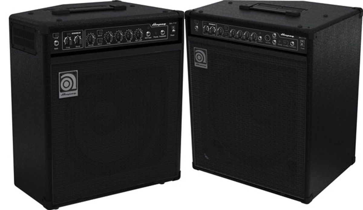 Ampeg Unveils Redesigned BA-112 and BA-115 Bass Combos