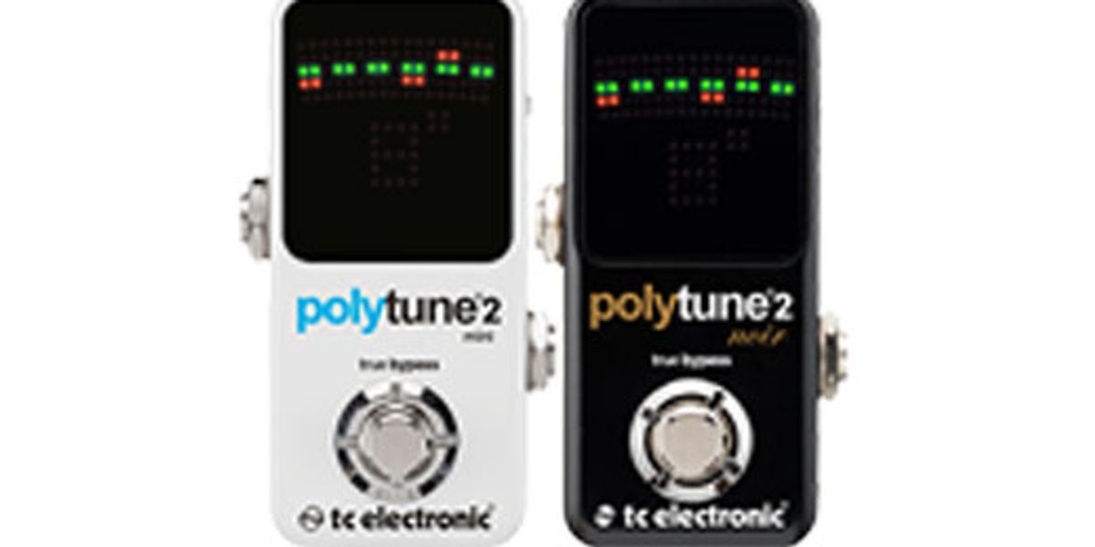 Polytune 2 TC Electronic Unveils the PolyTune 2 Mini - Premier Guitar