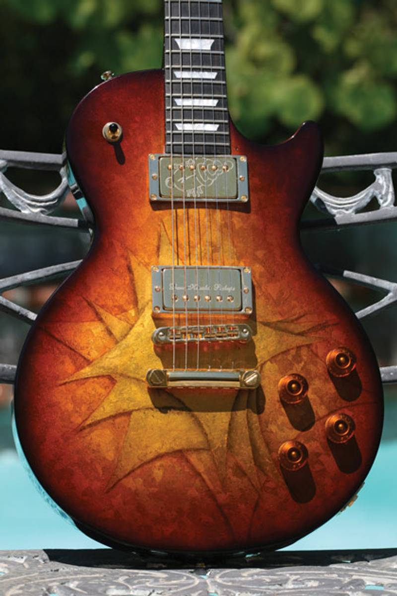 tobacco burst finish Guitar of the Month: Gilded Les Paul Tobacco Burst