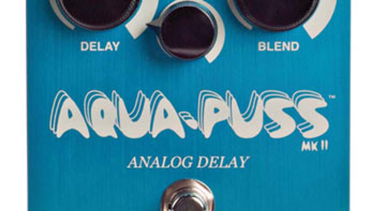 Way Huge Aqua-Puss MKII Analog Delay Pedal Review