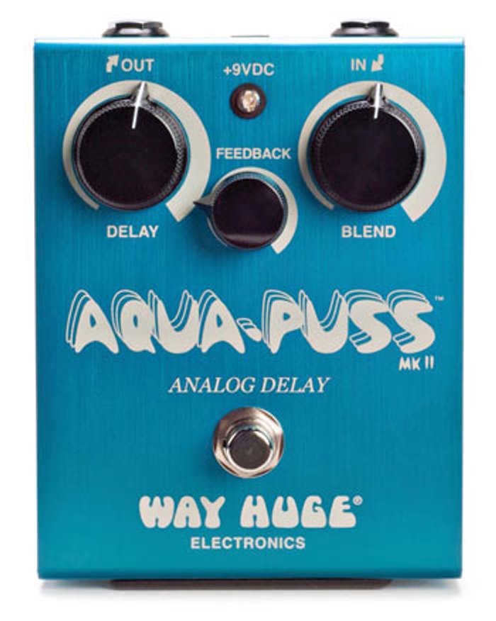 Way Huge Aqua-Puss MKII Analog Delay Pedal Review - Premier Guitar