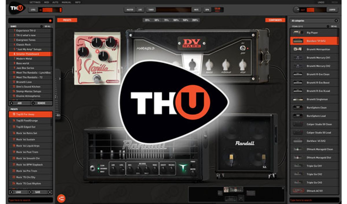 Overloud Releases the TH-U Plugin