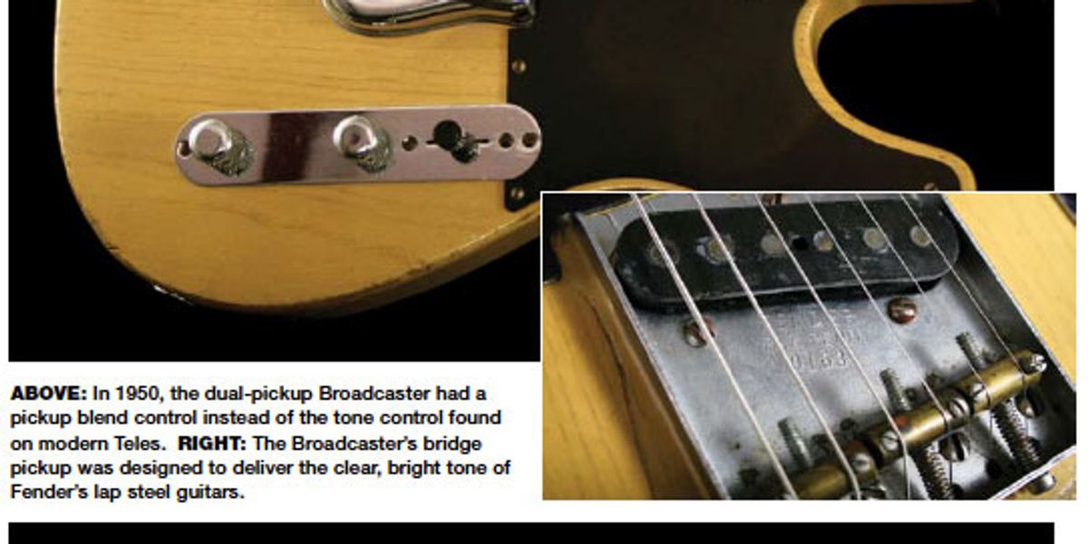 1950 Fender Broadcaster - Premier Guitar