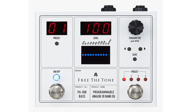 Free the Tone Unveils Programmable Analog 10-Band EQ