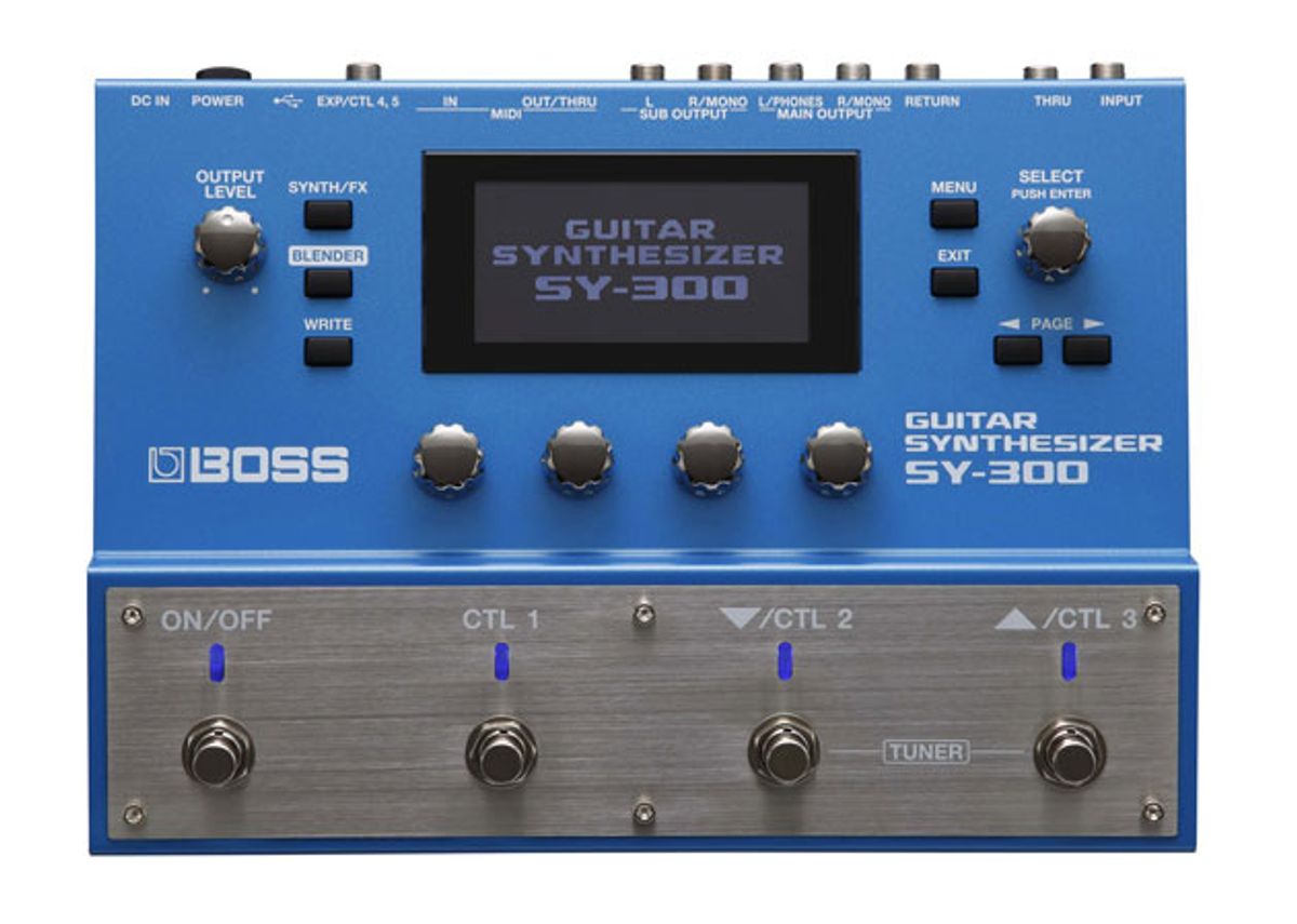 Roland Announces SY-300 Guitar Synthesizer and Expands Blues Cube Amp Series
