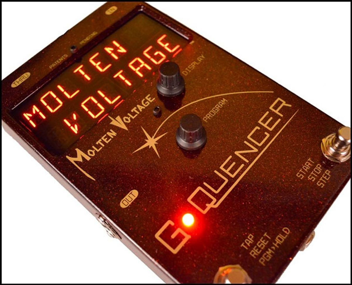 Molten Voltage Releases the G-Quencer