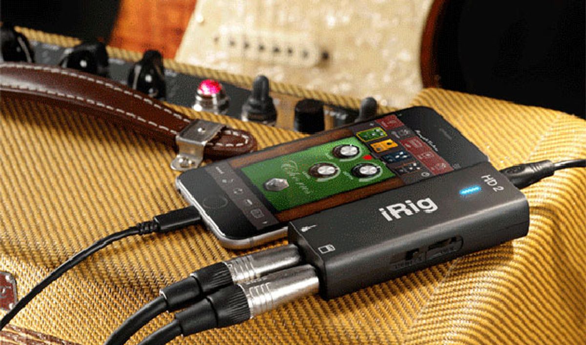 IK Multimedia Announces iRig HD 2