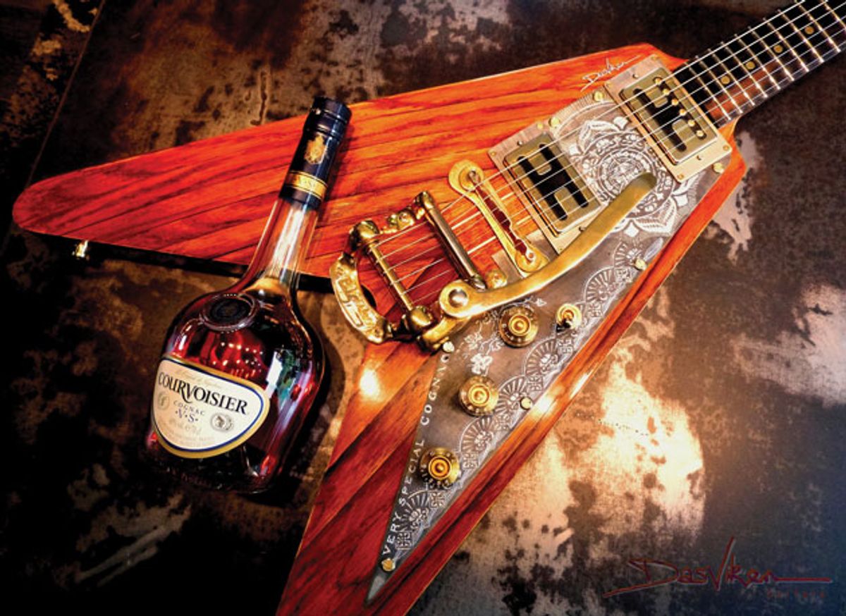 Reader Guitar of the Month: Cognac Flying V