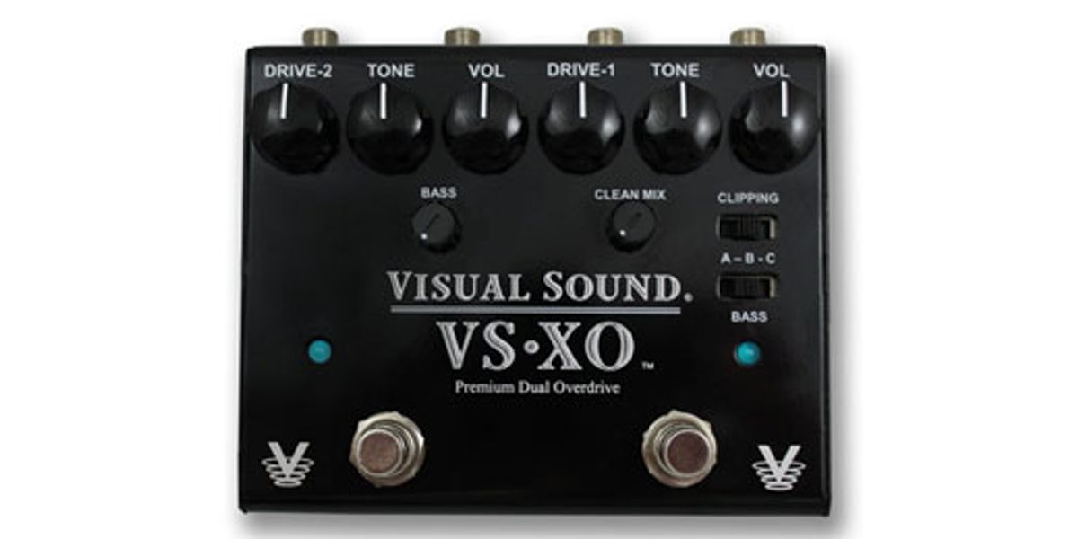 Visual Sound Announces VS-XO Dual Overdrive - Premier Guitar