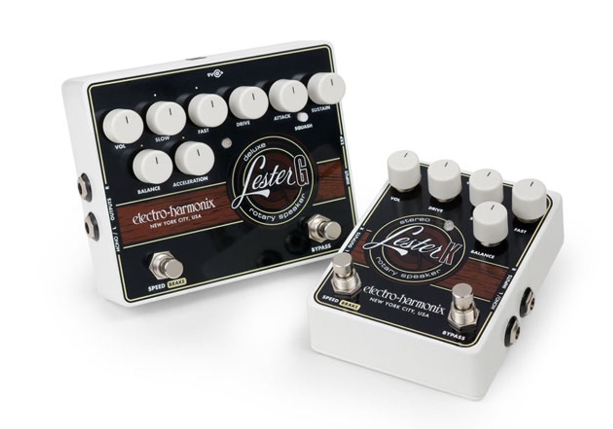 Electro-Harmonix Introduces the Lester G and Lester K