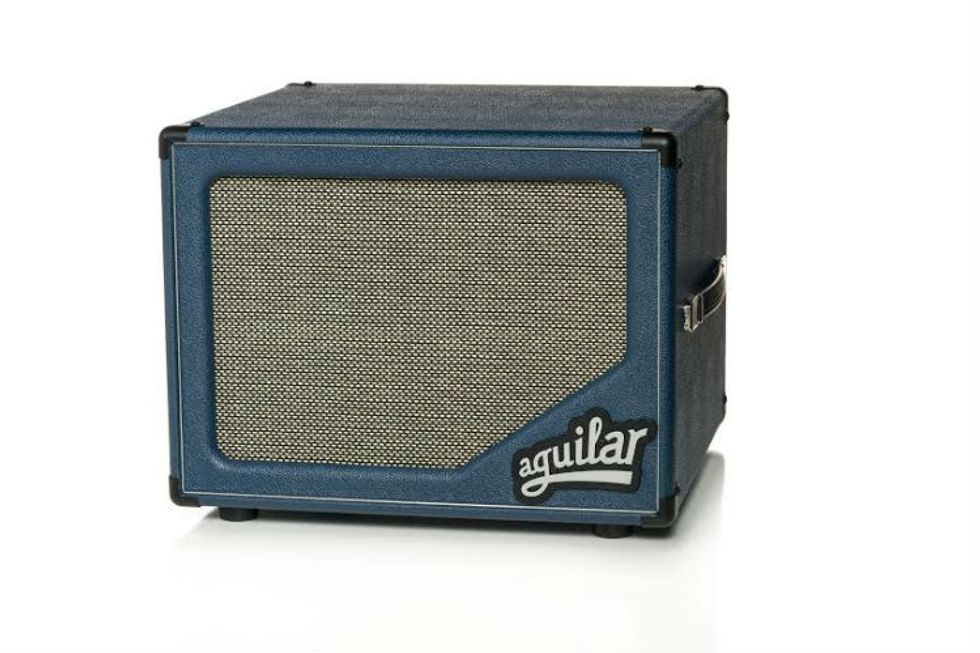 Aguilar Unveils the "Blue Bossa" SL 112 Cabinet