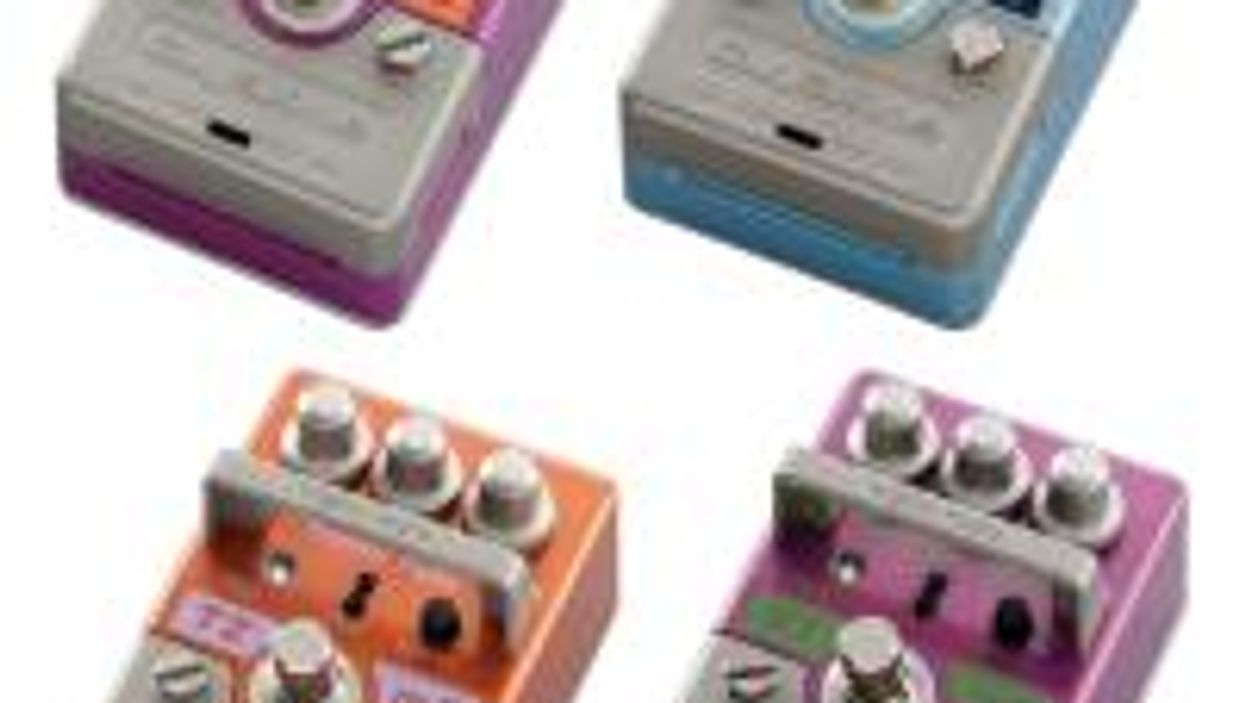 Guyatone Releases Second Batch of Mighty Micros