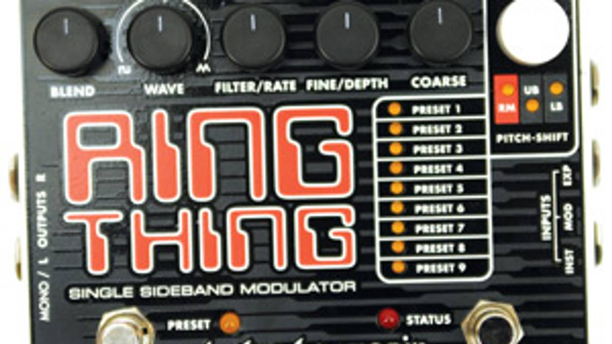 Electro-Harmonix Ring Thing Pedal Review