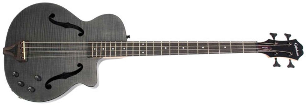 Epiphone Zenith Fretted Acoustic/Electric Bass Review