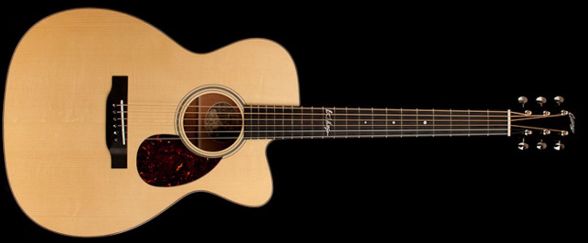 Collings Unveils Pete Huttlinger Signature OM1 Guitar