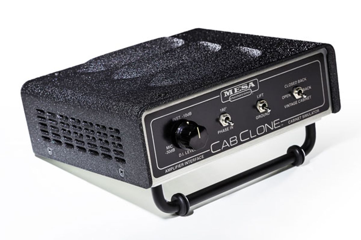 Mesa/Boogie Releases the CabClone Cabinet Simulator DI