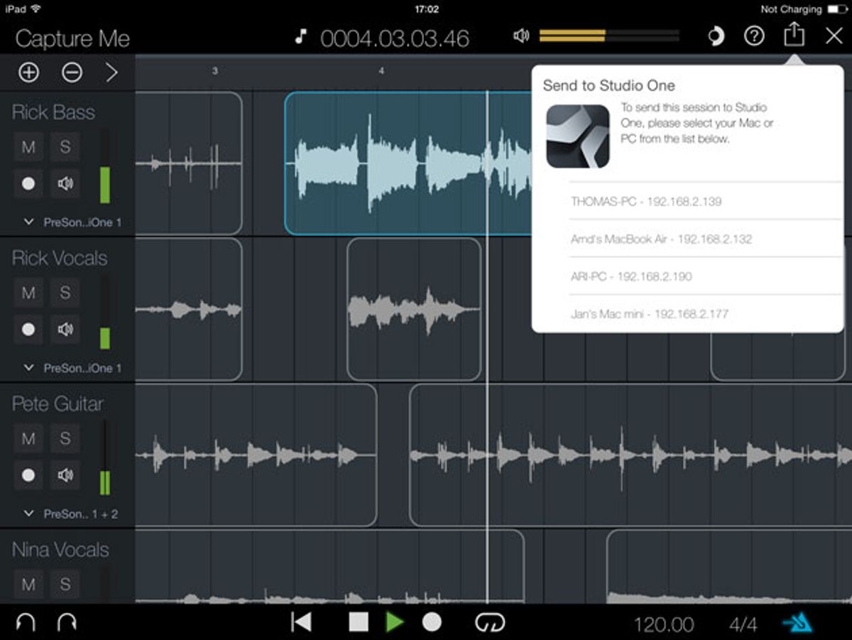 Presonus Releases Capture for iPad and Capture Duo