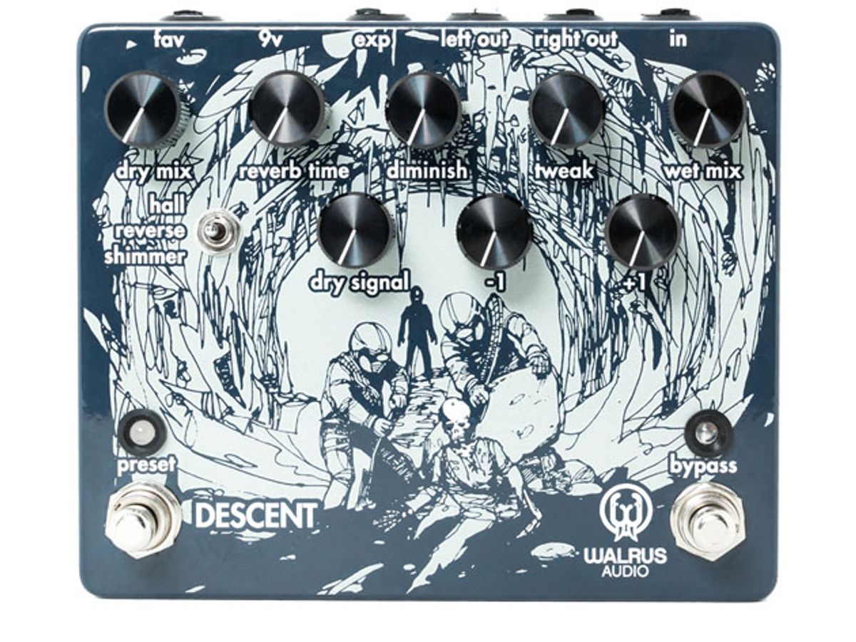 Walrus Audio Releases Descent Reverb