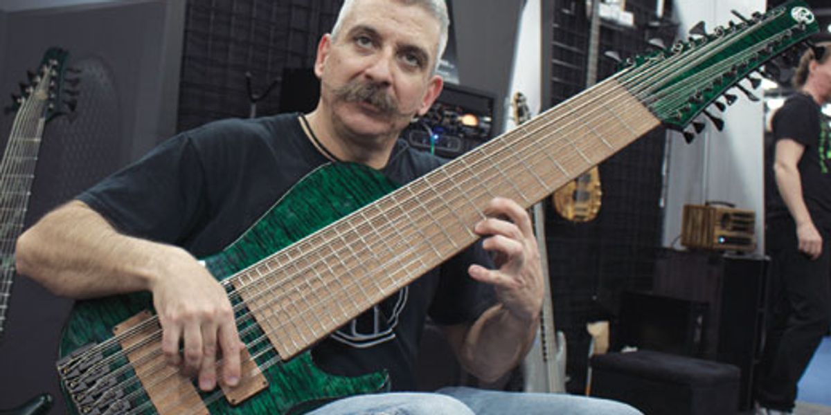 Bass Bench: Designing a 24-String Bass - Premier Guitar