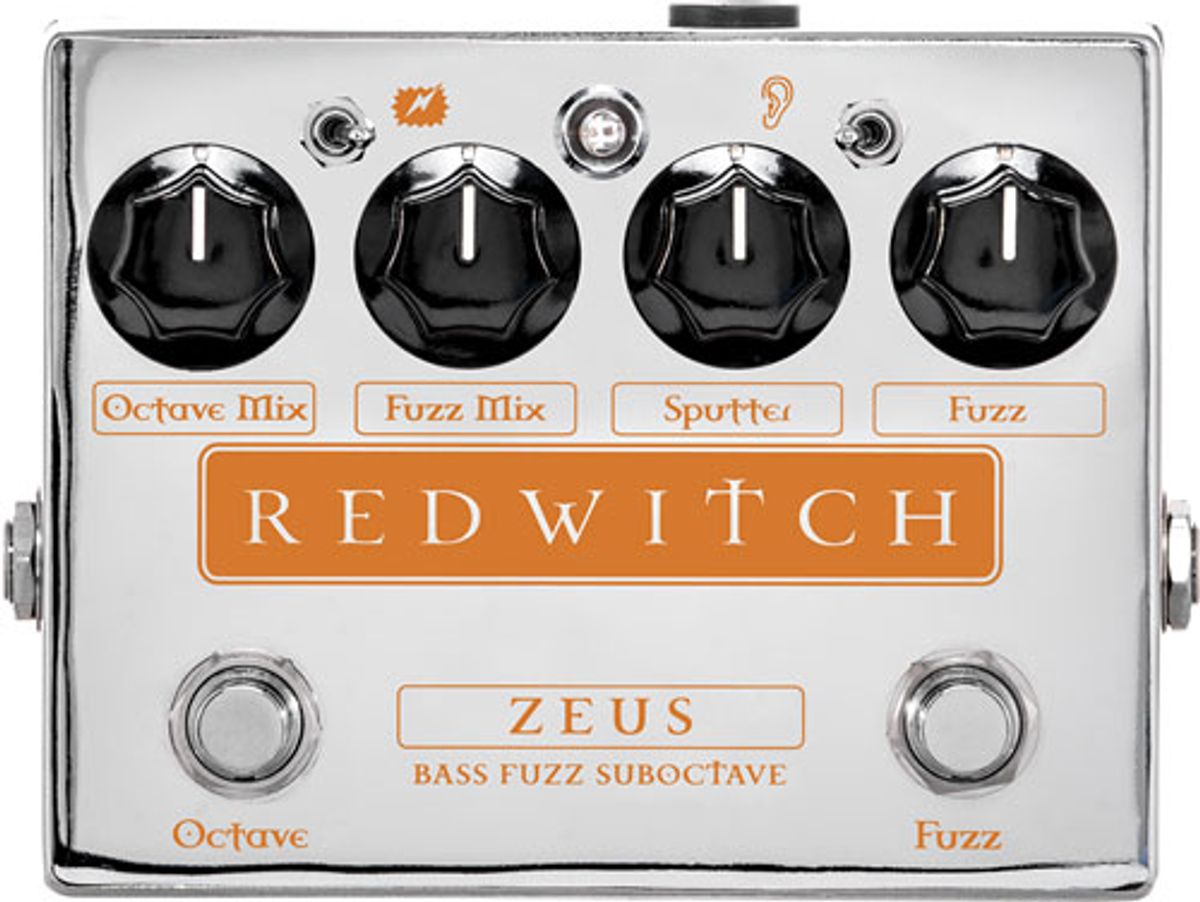 Red Witch Unveils the Zeus Bass Fuzz Suboctave