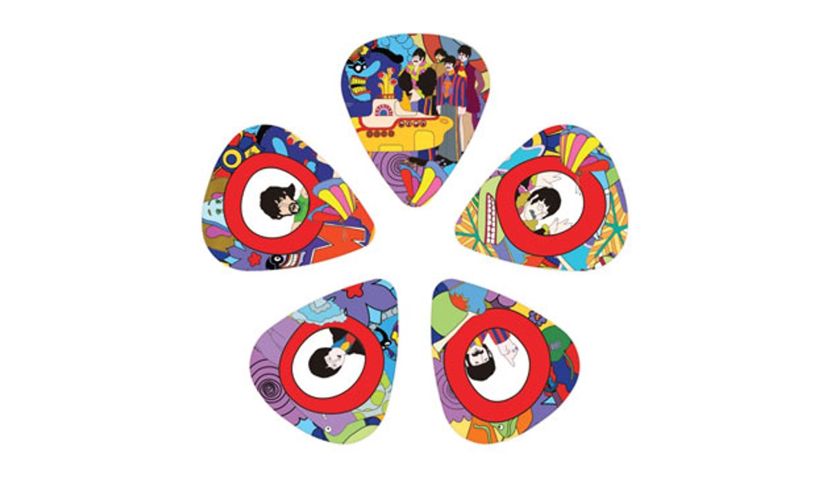 D’Addario Accessories Launches the Beatles Yellow Submarine 50th Anniversary Collection