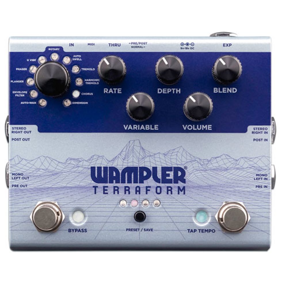Wampler Pedals Unveils the Terraform